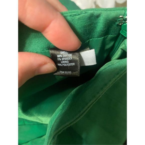 Express Design Studio 🐾 Body Contour Super High Waisted Midi Pencil GREEN Skirt - Picture 6 of 6